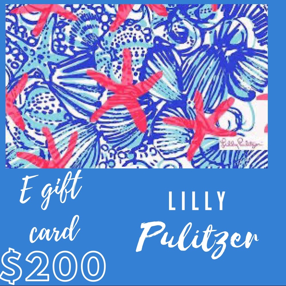 $200 Lilly Pulitzer E Gift Card